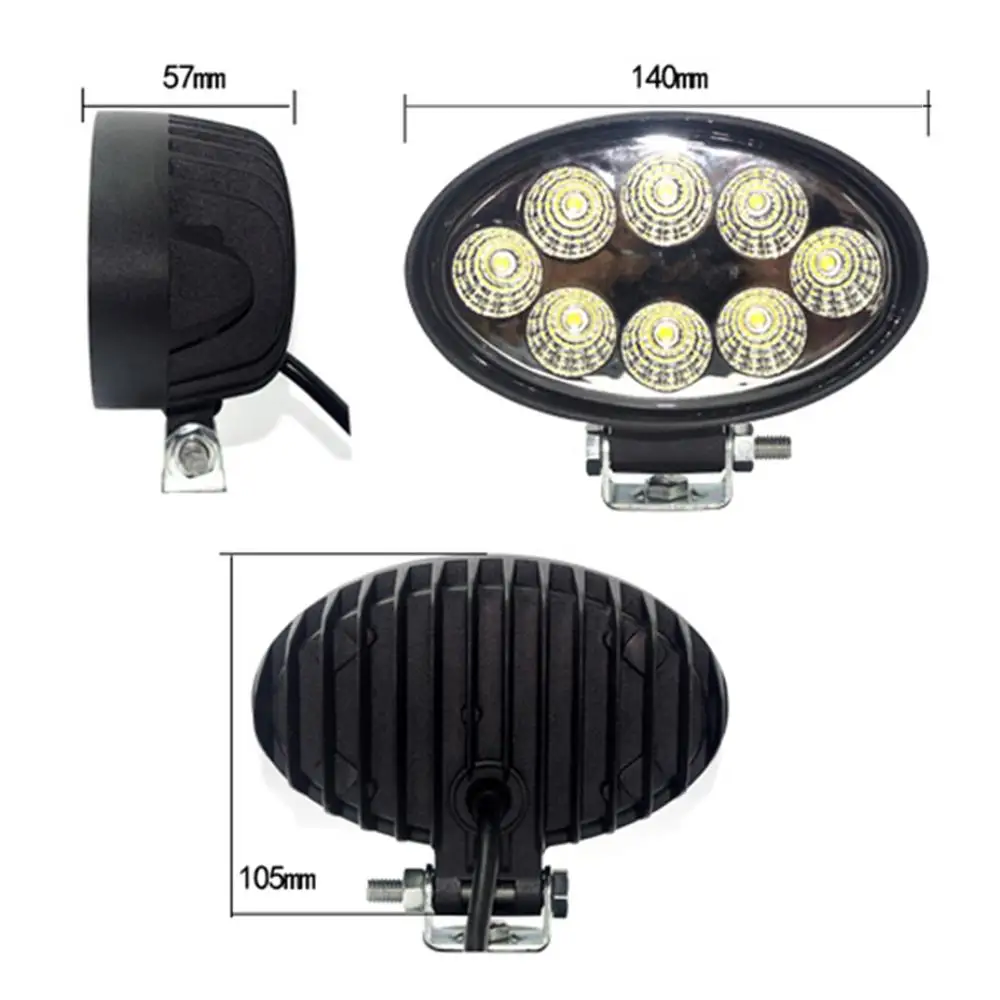 

2PCS 2000Lm 24W Car Led Work Light Spotlight 30 or Floodlight 60 for Off Road,SUV,Truck Trailer,Atv,Utv
