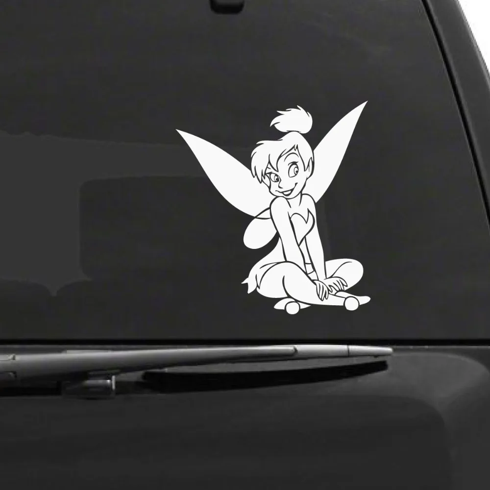 

12x11cm Fairy Car Sticker Bumper Cute Decor Waterproof Removable ZP069