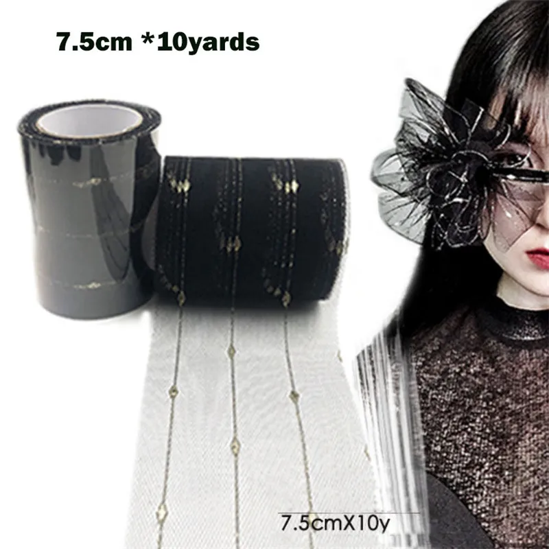 

Confetti Glitter Tulle Roll Organza Sheer Gauze DIY Girls Tutu Skirt Gift Wedding Party Decor Baby Shower Decor Supply 7.5cm 10y