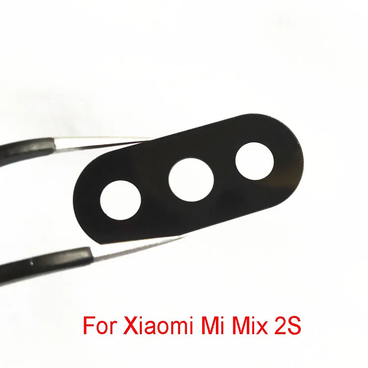 

New Rear Back Camera Glass Lens With Adhesive For Xiaomi Mi Mix 2S Replacement Repair Spare Parts