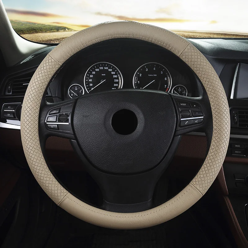 Car Leather Steering Wheel Cover For Suzuki Vitara Kizashi