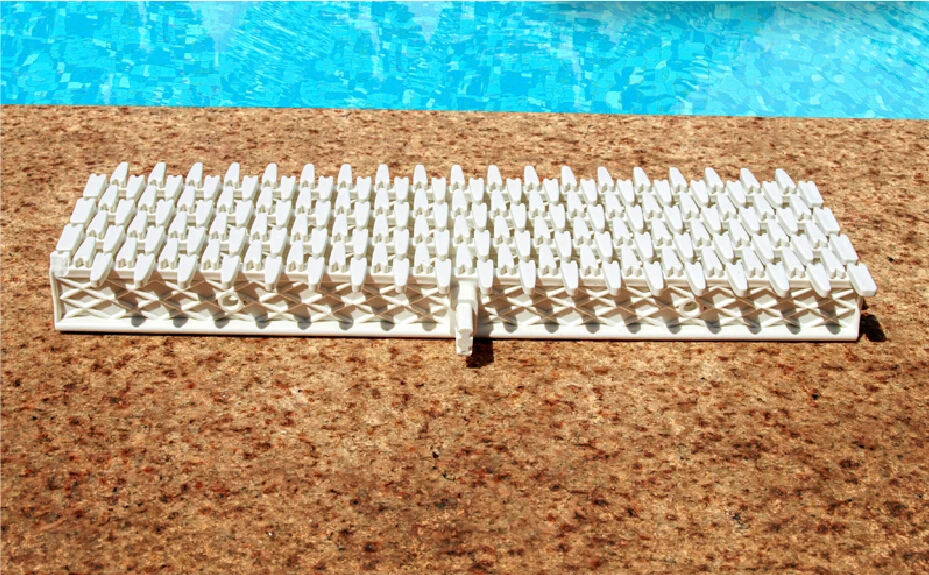 

swimming pool single hole cover clip grid grating,slip resistant matting
