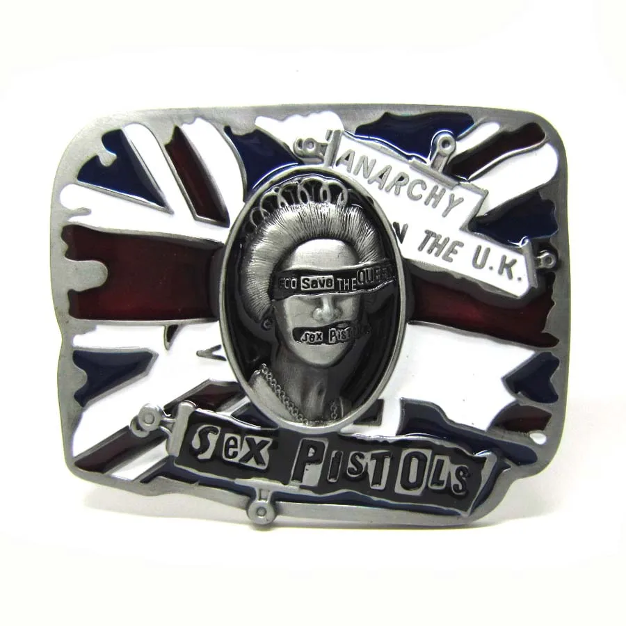 Пистолеты для секса-пряжка музыкального ремня God Save The Queen Union Jack | Дом и сад