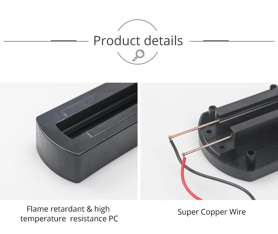White New Type LED Track Light Ceiling Box Rail Lights Connector Accessories For LED Spotlight  2 Wire 3 Wire Home Lighting  (1)