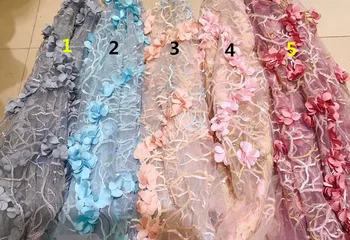 

top quality Sophia-12.1403 french lace fabric african lace fabric with embroidery mesh tulle fabric