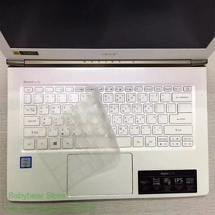 Защитный чехол для клавиатуры из ТПУ 13 дюймов Acer Spire S13 S5-571 S5-371 Swift 5 Sf514-51 S5-371-71Cv 3
