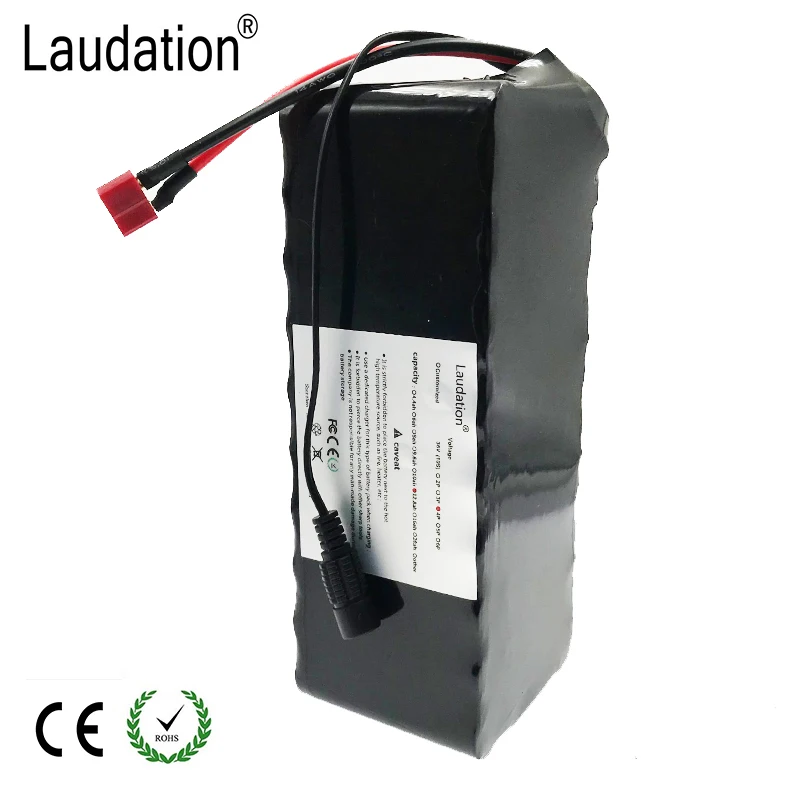 Laudation 36v 12ah Аккумулятор для электрического велосипеда 18650 аккумулятор 36V8ah 10ah 12ah 500W высокая мощность и емкость 42V скутер для мотоцикла