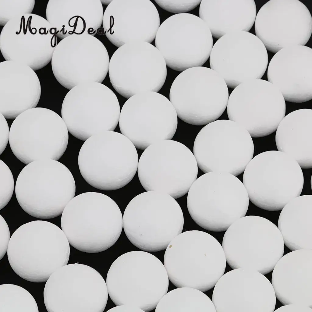 MagiDeal 100 шт Моделирование Ремесло пенополистирол шарики для DIY Рождественская