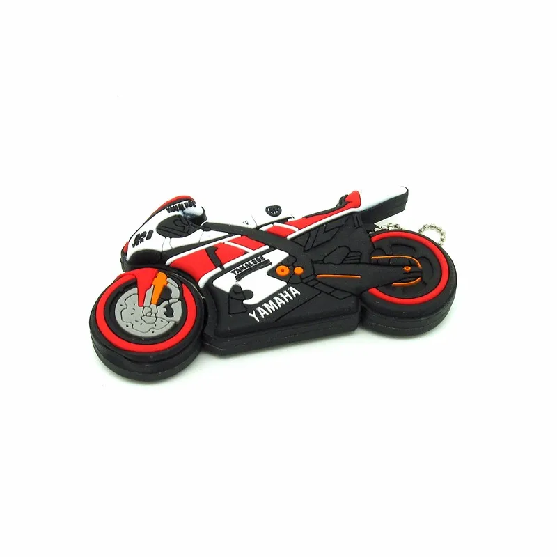 Мультфильм гоночный мотоцикл usb флэш-диск memory stick флэш-накопитель реальная емкость мини мальчик игрушка подарок флешки 4 gb 8 gb 16 gb 32 gb