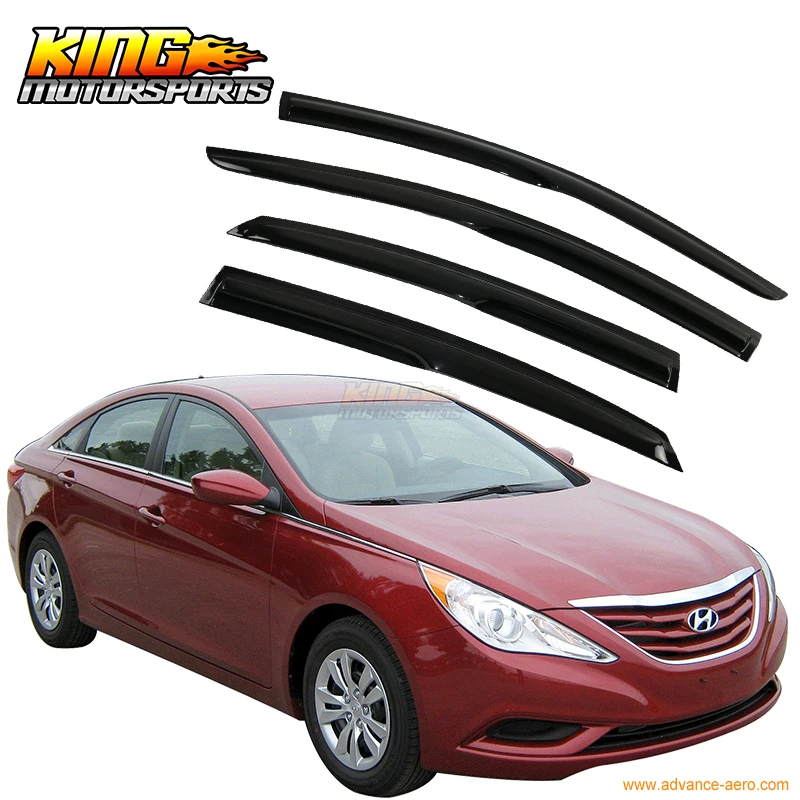 Wind Deflectors Hyundai Sonata 4 doors 08
