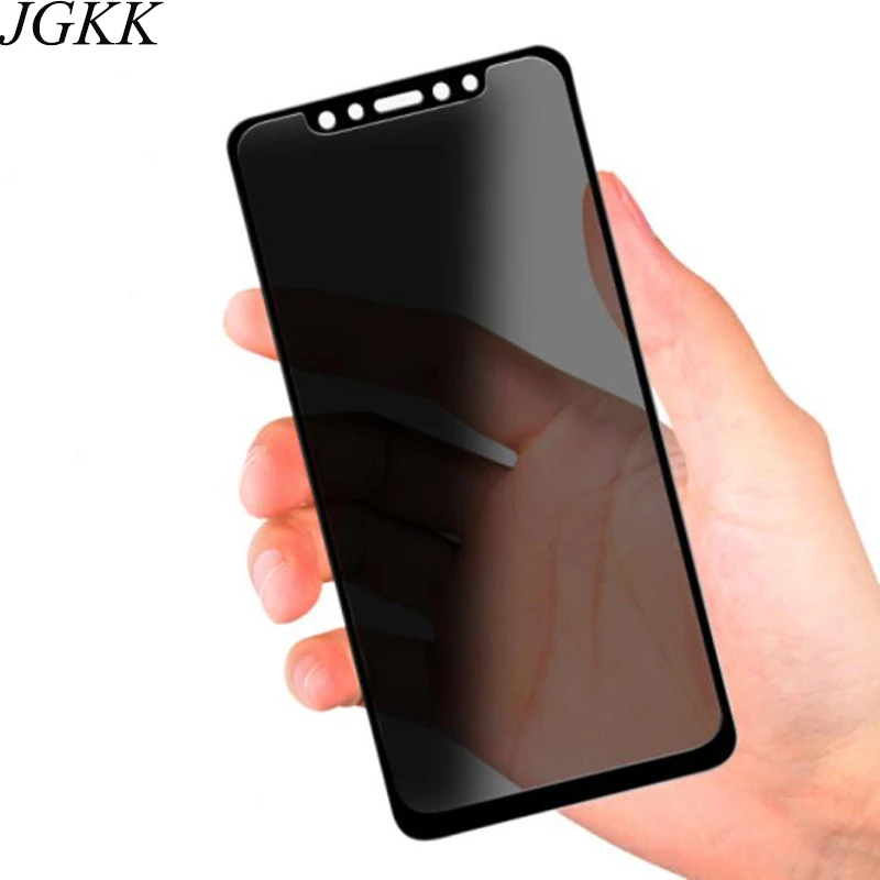 Матовое противошпионское закаленное стекло JGKK 2.5D для Xiaomi Mi 8 Explorer защита экрана