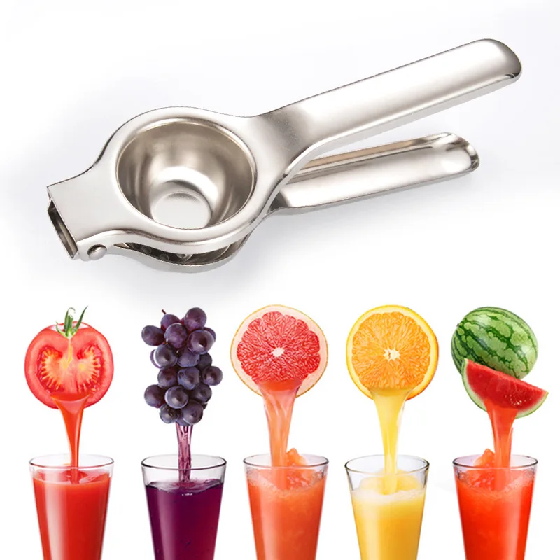 

Kitchen Gadgets Juicer Stainless Steel Lemon Exprimidor Manual Orange Juice Squeezer Fruit Exprimidors Pressing Tool Accessories