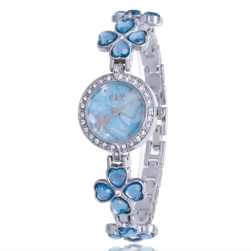 

Quartz Wristwatches Watch Reloj 2019 relogio masculino Women Watches Rhinestone Golden Stainless Steel Wrist Watch montre femme