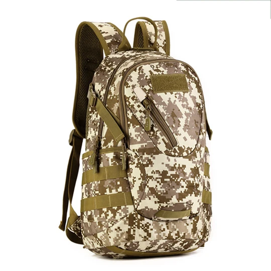 Военный Рюкзак Нейлоновый тактический рюкзак для мужчин штурмовой пакет Molle армейская сумка мужская дорожная уличная походная охотничья сумка XA54D - Цвет: Desert digital