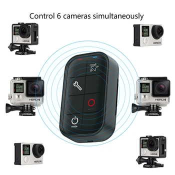 

2018 Waterproof Smart WIFI Remote Control Set Controller Charging Cable for GoPro Hero 6 Hero 5 Hero 4 Session Hero 3+