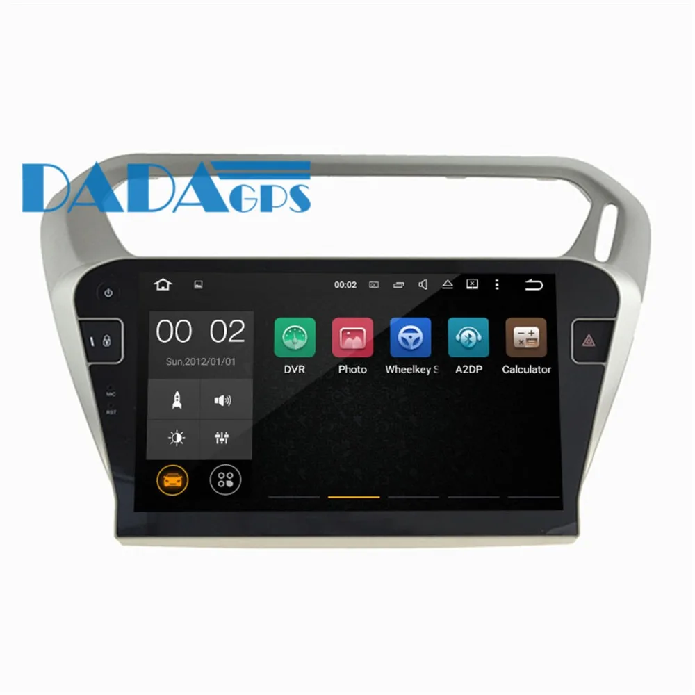 Clearance Newest Android8.0 4GB Car DVD player For PEUGEOT 301 For Citroen Elysee 2014-2017 GPS Navigation Multimedia Stereo Vehicle Radio 1
