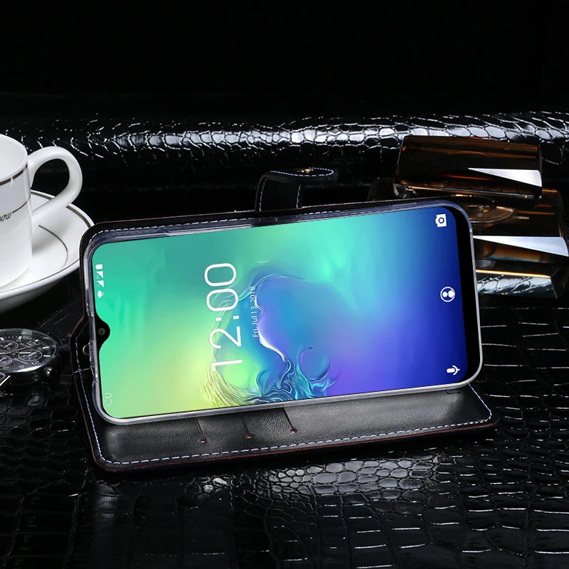 Чехлы для телефонов Oukitel C15 Pro, Роскошный чехол из крокодиловой кожи, чехол-подставка для Oukitel C15Pro, чехол-кошелек 6,09 дюйма