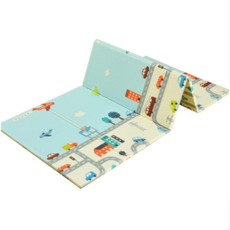 XPE Folding Crawling Mat 1.5*2.0M Foam Two-Sided Pattern Baby Climbing Mat Children Thickening Game Pad Living Room Home Mat XPE Folding Crawling Mat 1.5*2.0M Foam Two-Sided Pattern Baby Climbing Mat Children Thickening Game Pad Living Room Home Mat