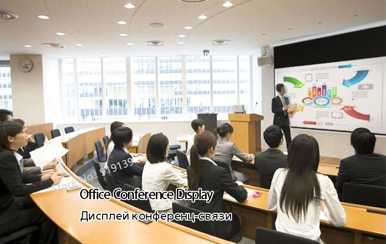 120Inch 16 to 9 motorized screen pic 16