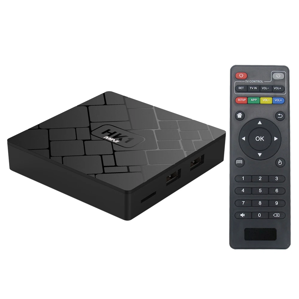 

10pcs HK1 Mini Android 9.0 TV Box 2GB RAM 16GB ROM RK3229 Quad Core Smart Media Player 2.4G Wifi 4K HD Set Top Box PK X96 Mini