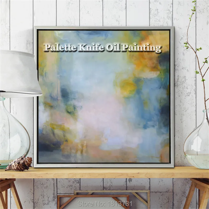 Hand painted Modern Abstract Canvas Oil Painting Wall Art decorative Pictures for living room Home Decor Handmade cuadros Art 8