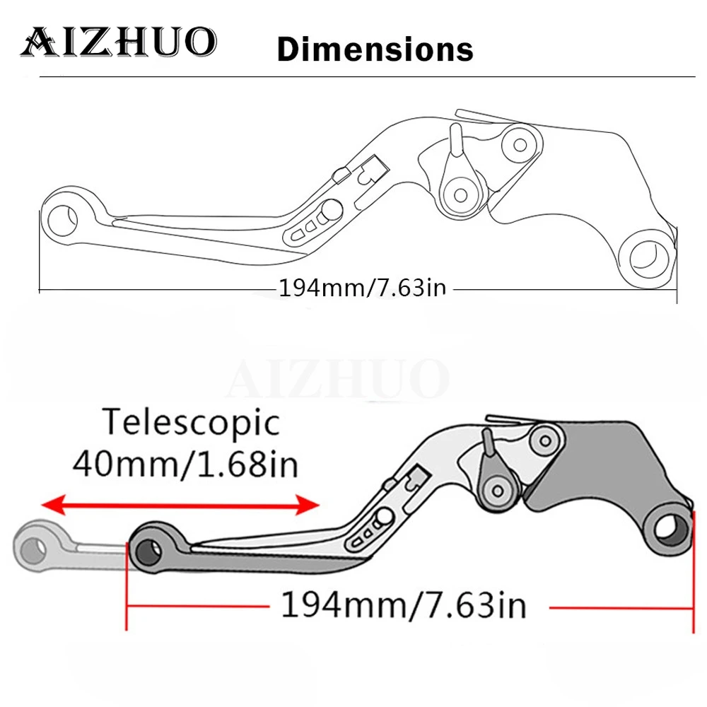 Рычаг Сцепления Мотоцикла выдвижной+ ручка ручки ручка для Honda CBR250R CBR 250R CBR 250 R CBR250 R 2011-2013 2012