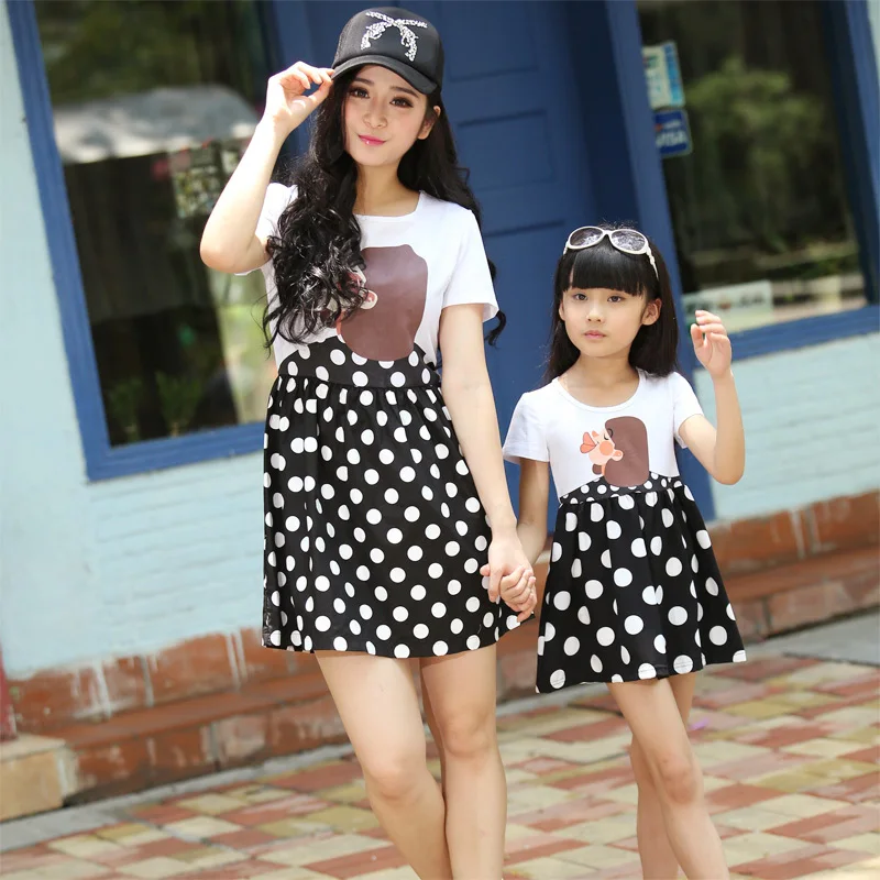Mother Daughter Matching Clothes Baby Girl Outfits Summer Girl Baby