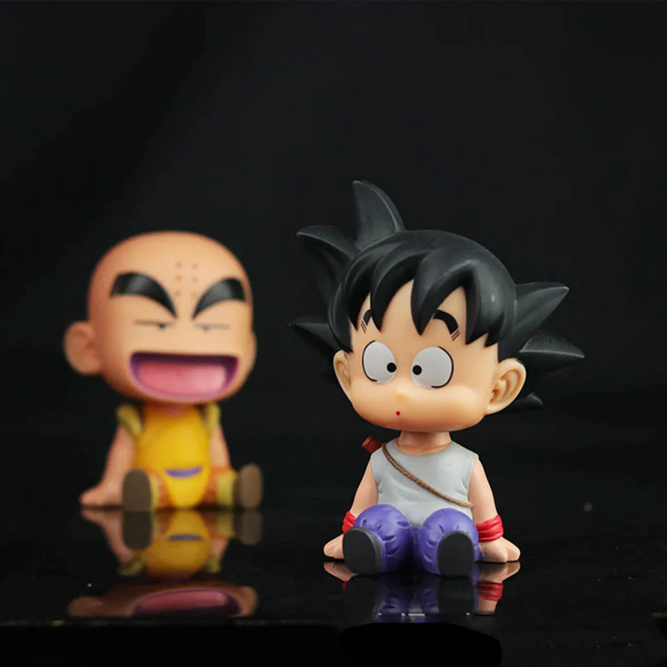 1 pc 12 cm dragon ball Z goku anime action figures Car Holder Decoration Doll Phone Bracket PVC Action Figure Model Toy   (3)