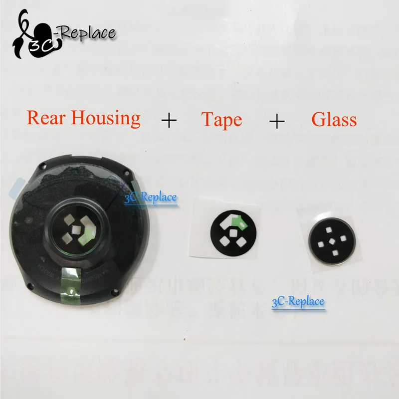 Для Samsung Gear S4 SM R800 R810 запасная Задняя стеклянная линза LensCover Case Shell Repair Parts|Корпусы и