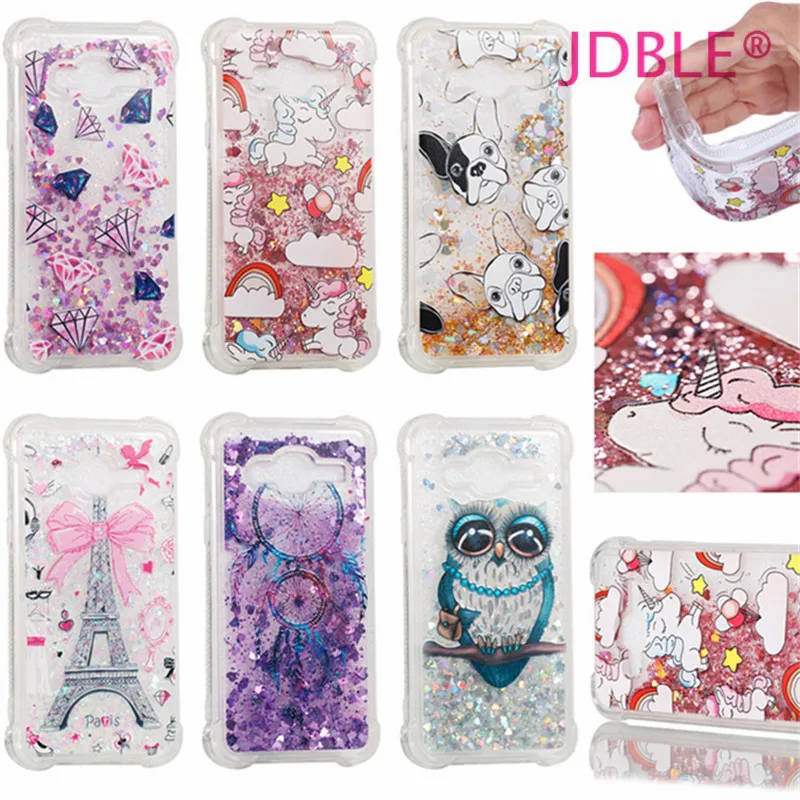 Jdble Quicksand Carcasas para Samsung Galaxy
