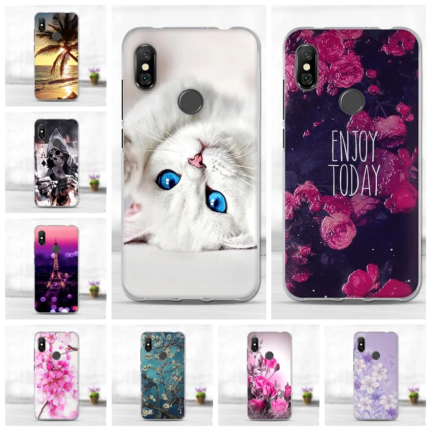 

For Funda Xiaomi Redmi Note 6 pro Case Cover For Xiaomi Redmi Note 6 Case Silicone TPU Back Cover For Xiami Redmi Note 6 pro Bag
