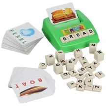 Learning Machine Learn English Word Puzzle Toy Children s Educational Toys Baby Literacy Fun Game English