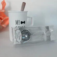 Высокое качество 1 шт. в форме сердца ложка-ситечко для чая ситечко из нержавеющей стали крутая ручка ложка для душа креативная чайная Мода