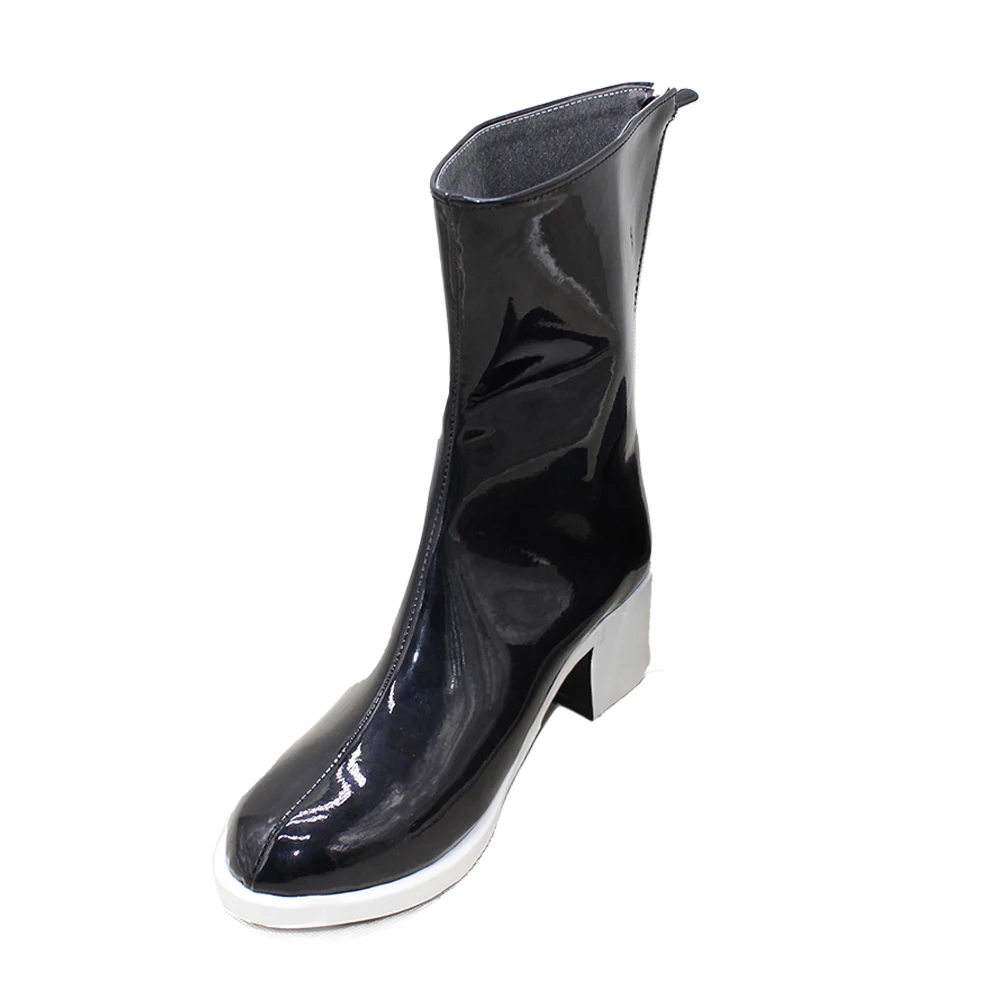 

Cosplay Touken Ranbu Online Shishiou Men's Shoes High Quality Leather Boots Custom 5056