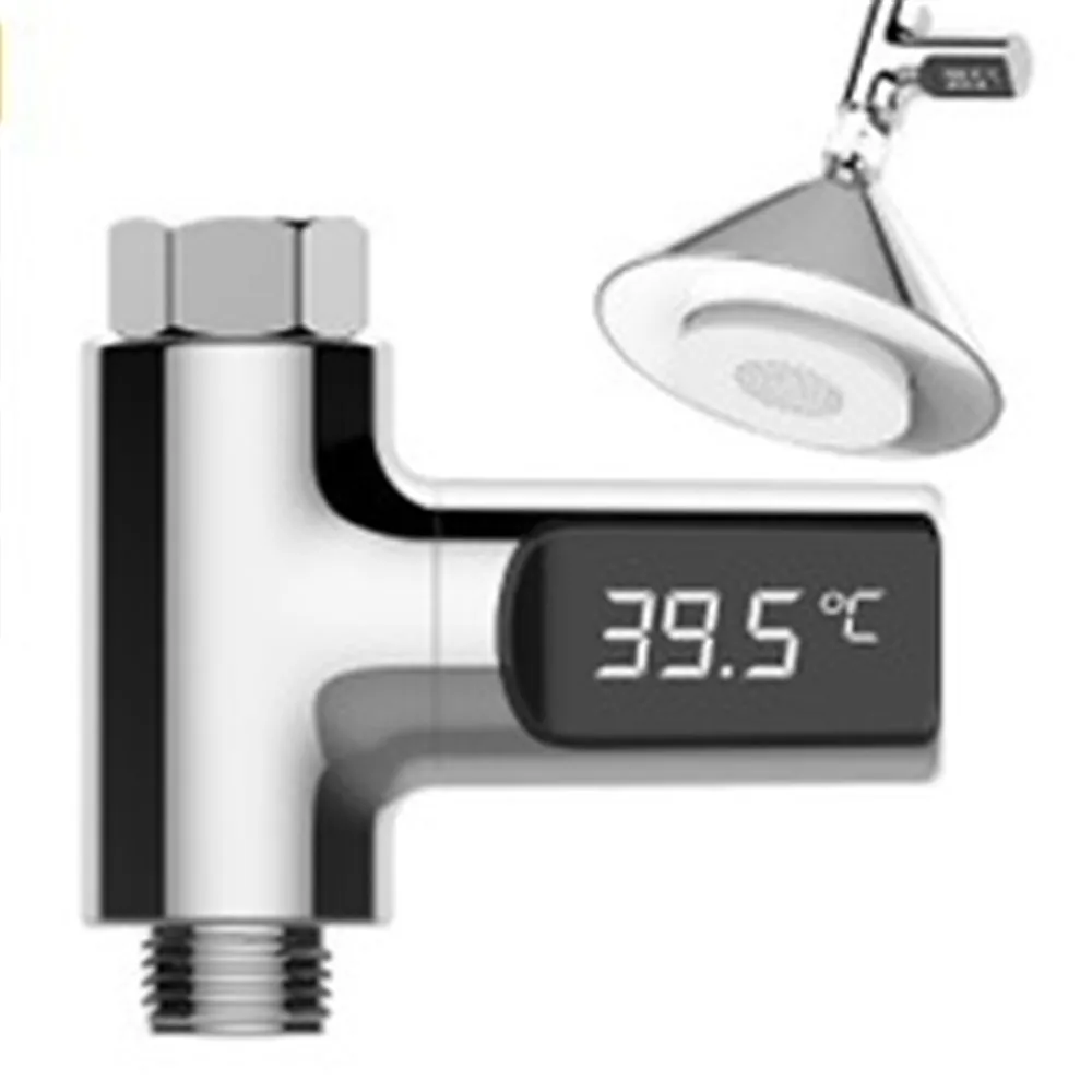 

LED Digital Display Water Shower Faucet Thermometer Water Temperature Meter Monitor Detector for Home Kitchen Kids Baby shower