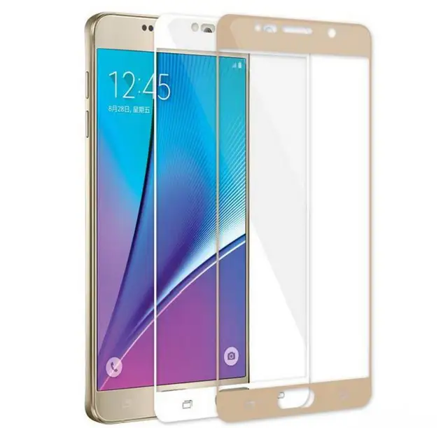 Full Cover Protective Glass On For Samsung Galaxy J7 Prime Screen