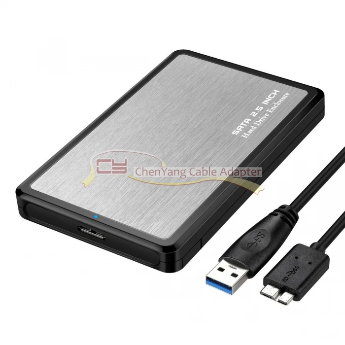 Кабель USB 3,0 до 2,5 "SATA 7 + 15 22Pin SSD Внешний жесткий диск Корпус для Macbook, ПК и ноутбука