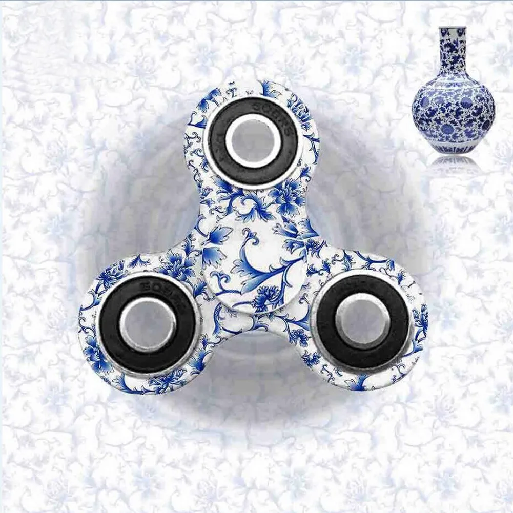 Fidget Spinner Triangle Single Finger Decompression Gyro Hand Spinner Fingertip Gyro
