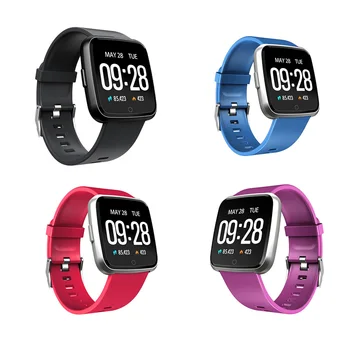 

Color Screen Step Count Heart Rate Blood Pressure Tracking Fitness Sport Smart Bracelet Alarm Intelligent Wristband