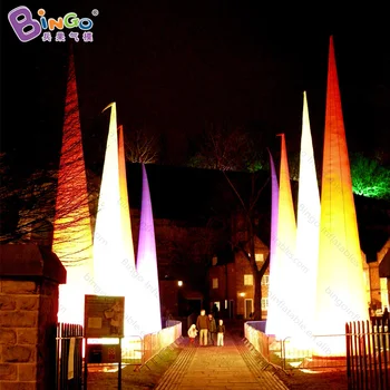 

LED lighting 2M high inflatable cone for event/stage/party decoration, inflatable pillar - toy