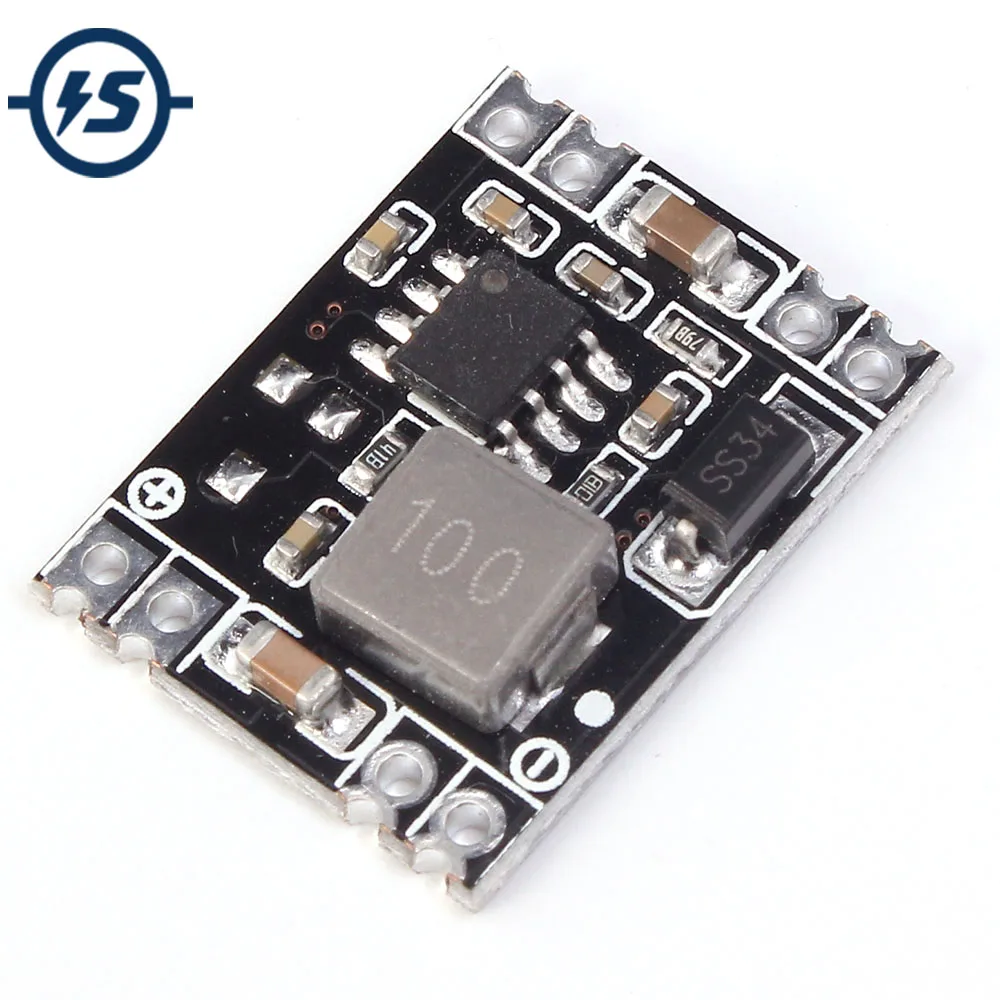 

DC-DC 5V/12V To 3.3V 3A MINI Step Down Power Module Buck Voltage Converter Power Supply Board 5.3-26V to 3.3V Fixed Output 3000m