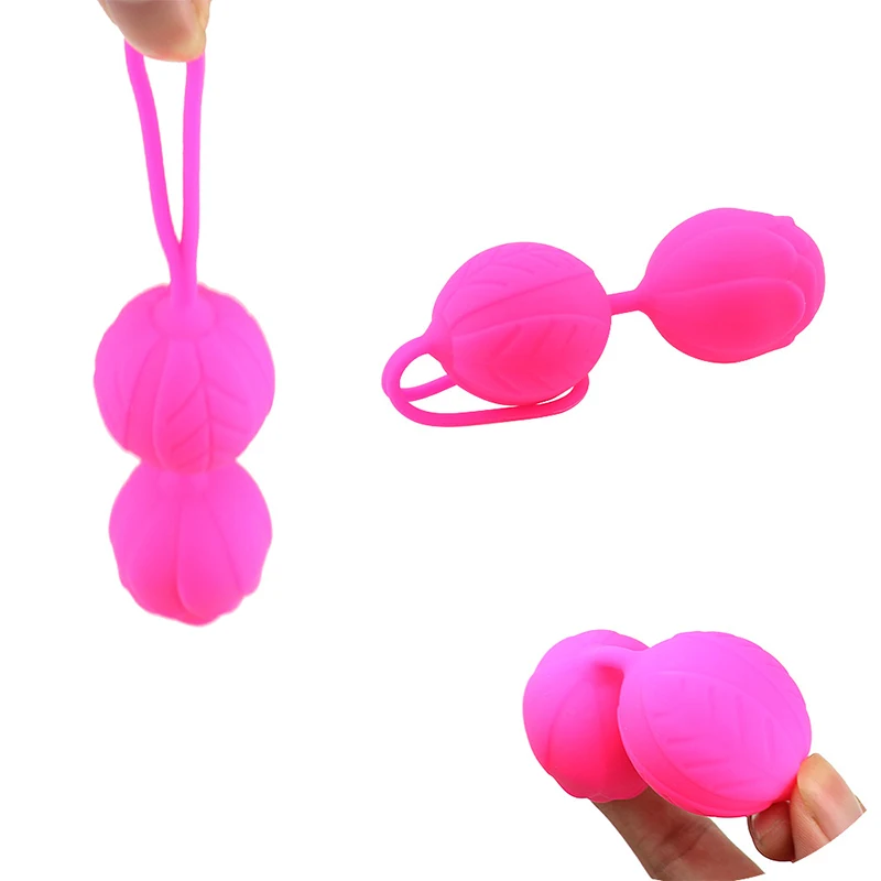 waterproof Vagina Ball kegel exercise weights Device sex toys for Women Soft Silicone Shrink Dumbbell Postpartum