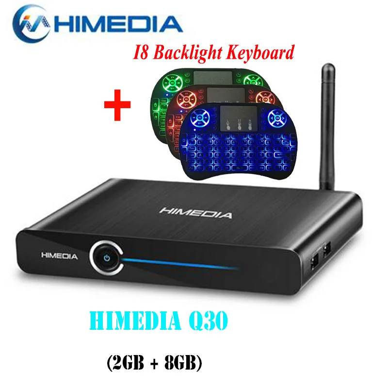 Himedia Q30 4K 3D Smart tv Android 7,1 tv Box 2 ГБ 8 ГБ; Himedia A5 Android 6,0 2 Гб 16 Гб WiFi сетевой домашний кинотеатр HD медиаплеер