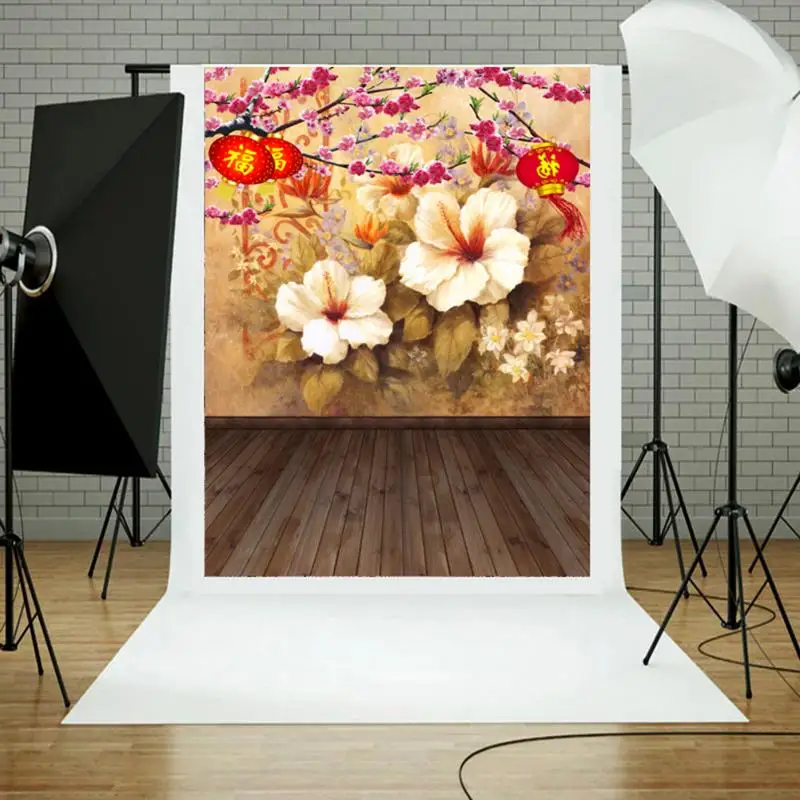 

Vanpower Spring Festival Studio Background Backdrop, Cloth Fabric Photo Studio Photography Background for Photographing 0.9x1.5m