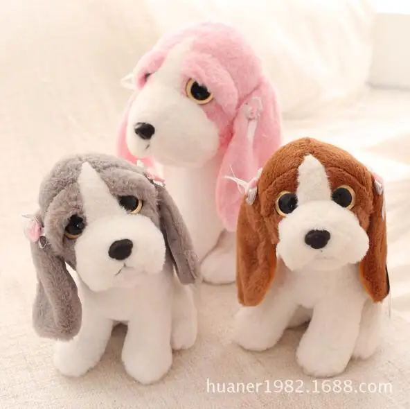 Anjing Lucu Boneka Mata Besar Dan Telinga Panjang Untuk Menangkap