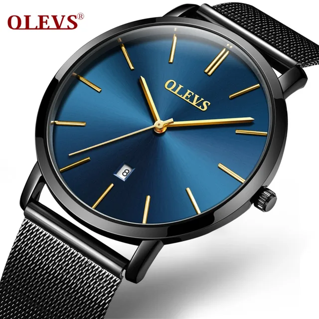 OLEVS Luxury Lovers Quartz Watches Waterproof Ultrathin Business Watch Clock Mes OLEVS Luxury Lovers Quartz Watches Waterproof Ultrathin Business Watch Clock Mes