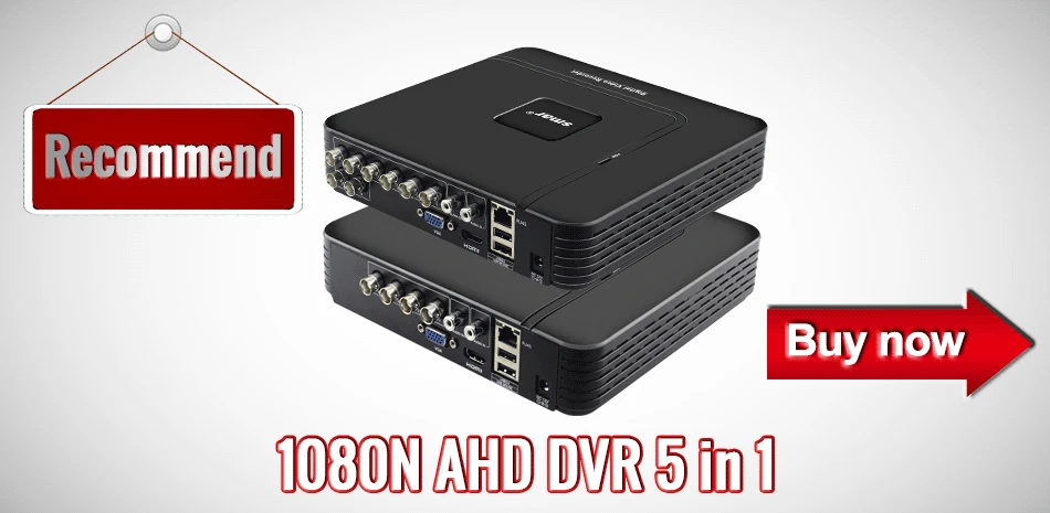 Smar Home Security 1080P AHD Camera Outdoor Waterproof Street Camera Built in IR-CUT Filter 2.0MP AHD-H Camera Metal Case CCTV  (7)