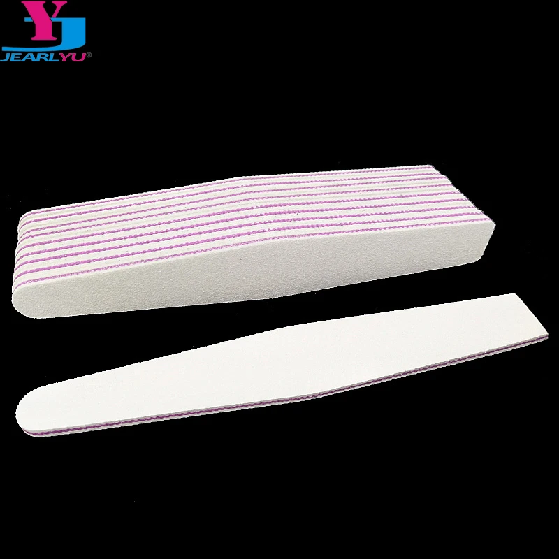 

10pcs/lot Nail Files Grit Sanding Block White Sponge Diamond 100/180 Gel Para Unha Tips Nagel Vijl Manicure Nail File Tools Set