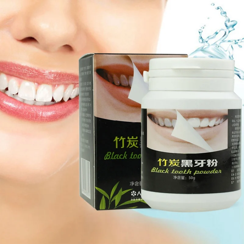 New Brand Natural Teeth Whitening Charcoal Powder Tooth Stain Remover