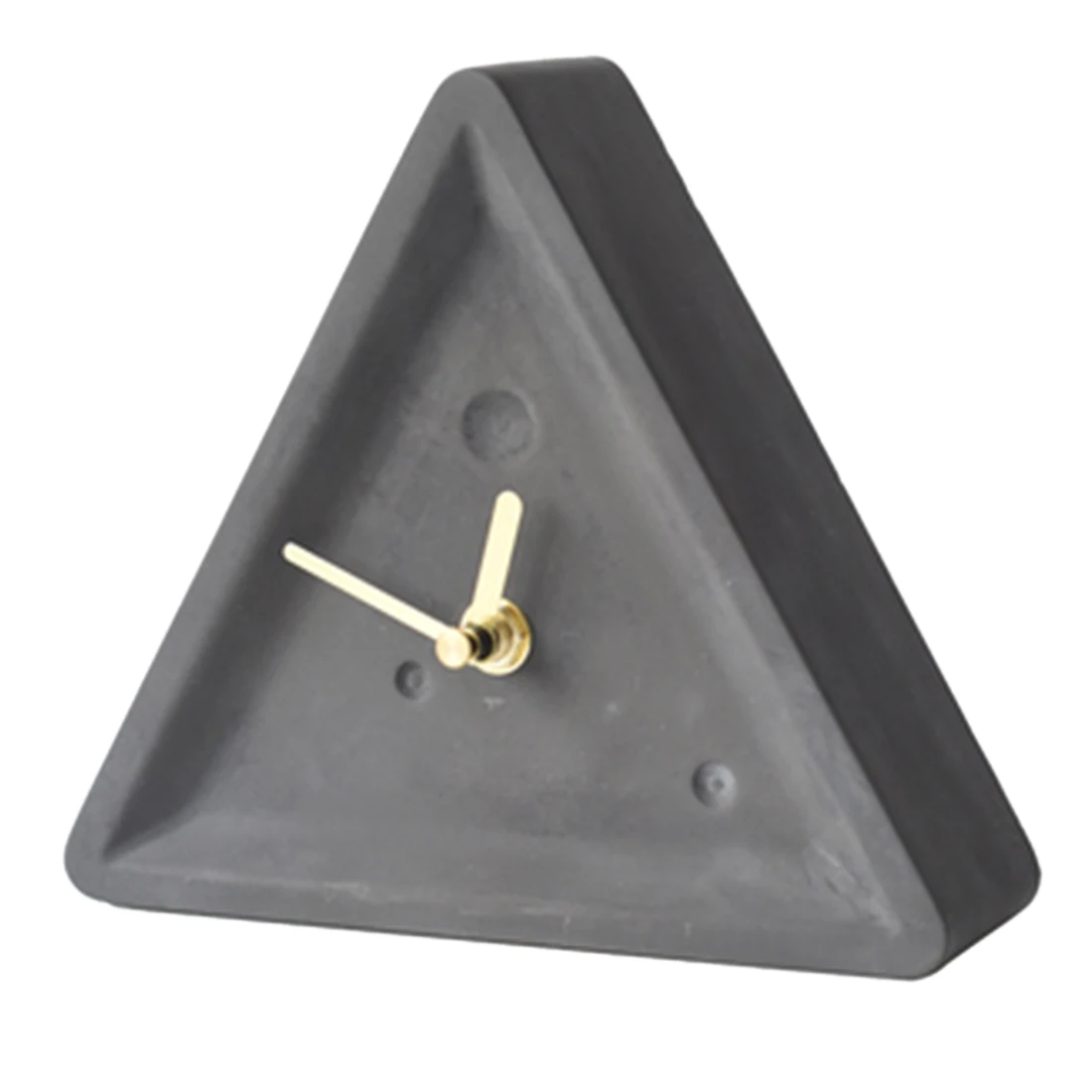

Nordic Style Simple Modern Model Soft Table Mute Clock Personality Clock Bedroom Desktop Silent Clock Decoration - Ink White